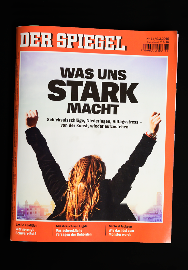 welvaart Bewust uit Der Spiegel cover 2019 | LucasFonts